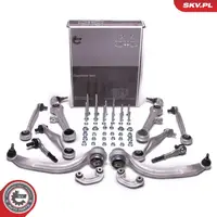 Set reparatie brate puntea fata ESEN SKV pentru AUDI A4 B5, A6 C5; SKODA SUPERB I; VW PASSAT B5, PASSAT B5.5 1.6-4.2 11.94-03.08