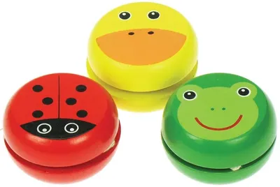 Jucarie din lemn Bigjigs - Yo-Yo, animalut, sortiment