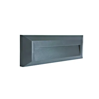 Lena L Dark Light 2W, 3000K, 65lm, IP65, 230V,antracit