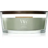 Woodwick Verdant Fig lumânare parfumată cu fitil din lemn