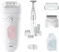 Epilator Braun - SE 5-230, 2 viteze, alb