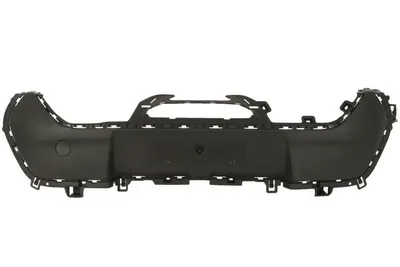 Spoiler bara spate inferior negru, certificata potrivit PEUGEOT 208 II dupa 2019