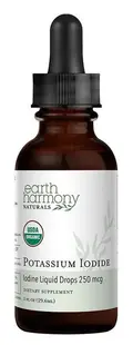 Potassium Iodide, picături, 29.6 ml, Earth Harmony