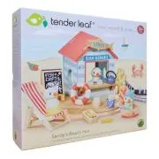 Coliba de pe plaja a lui Sandy, din lemn premium Sandy's Beach hut