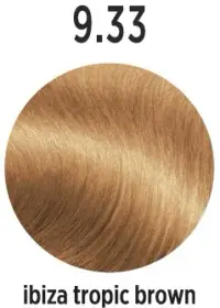 Vopsea de par Profesionala ELEMENT 9.33, 100 Ml, Ibiza Tropic Brown
