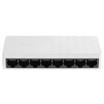Switch de retea HiLook NS-0108D, 8 porturi 10/100 Mbps Hikvision Hilook NS-0108D