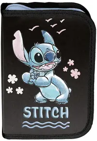 Penar școlar echipat Paso Stitch - Sky Blue, 1 fermoar
