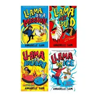 Llama Out Loud Series 4 Books Collection Set (Llama Out Loud, Llama on a Mission, Llama on Holiday & Llama On Ice)