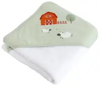 Prosop pentru bebeluși Bonjourbebe - 100 x 100 cm, Funny Farm