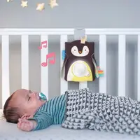 Jucarie multifunctionala cu inel gingival Pinguinul Prince Taf Toys