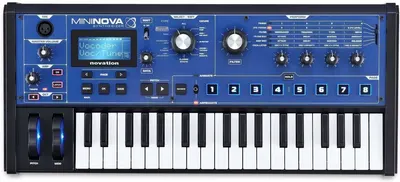 Sintetizator Novation - MiniNova, albastru/negru