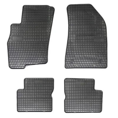 Set covorase auto din cauciuc Chevrolet Lacetti, Nubira 2003-2009, presuri FROGUM, negre, 4 buc.