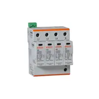 Surge Protection Device Type 1 and 2 With Plug-in Cartridge, Iec Impulse Current Iimp (10/350μs) 12.5ka Per Pole, 4p. Cu Contact Comanda de la Distanta