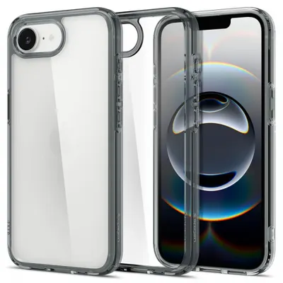 Husa pentru Apple iPhone 17e / 16e, Spigen, Ultra Hybrid, Fumurie ACS09531