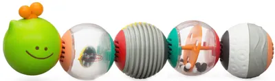 Set de mingi senzoriale Infantino - Caterpillar