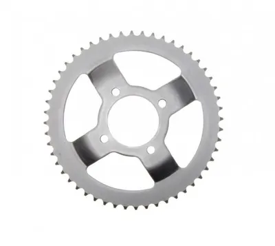 Pinion transmisie spate moto atv, 52 dinti, pas 428
