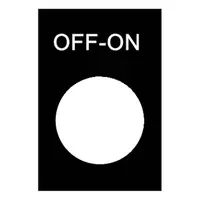 Legenda - 30 X 40 Mm - Negru - Off-On
