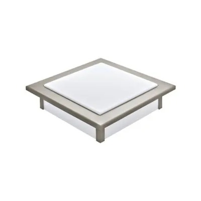 Ceiling luminaire Auriga Pro 3000K white nickel-matt