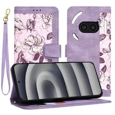 Husa pentru Nothing Phone (2a) Plus / Phone (2a), Techsuit, FlipCraft, Mov