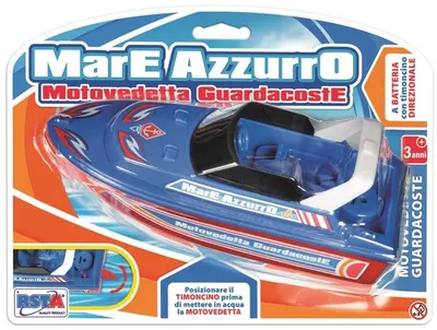Joaca de copii RS Toys -Barcă cu motor, paza de coastă