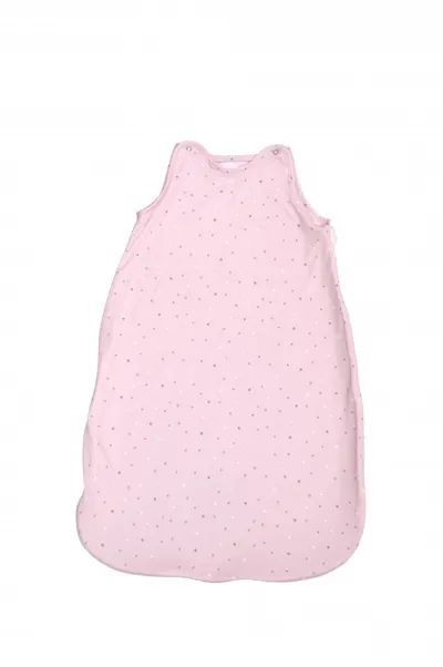 Sac de dormit de vara 95 cm bumbac ranforce pink sky