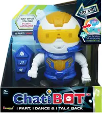 Robot interactiv pentru copii Dragon-I Toys - ChatiBOT, albastru