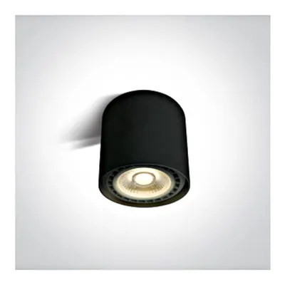 Hasso Round GU10 R111 15W 220-240V IP20 negru