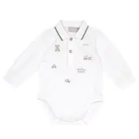 Body bebe Chicco cu broderie, Alb, 00273-69MFCO