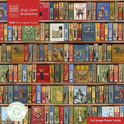 Puzzle Flame Tree Gift din 1000 piese -Biblioteca Bodleiană: Rafturi de aventură