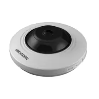 Camera supraveghere IP Dome Fisheye Hikvision DS-2CD2935FWD-I, 3 MP, 1.16 mm, IR 8 m, slot card, PoE