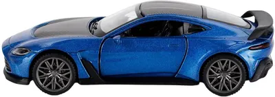 Mașinuță metalică Re-El Toys - Aston Martin V12 Vantage 2023, 1:43, albastru