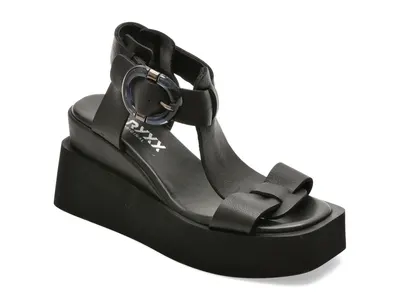 Sandale GRYXX negre, 4842611, din piele naturala