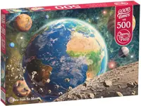 Puzzle Cherry Pazzi din 500 de piese - Vedere de pe Lună