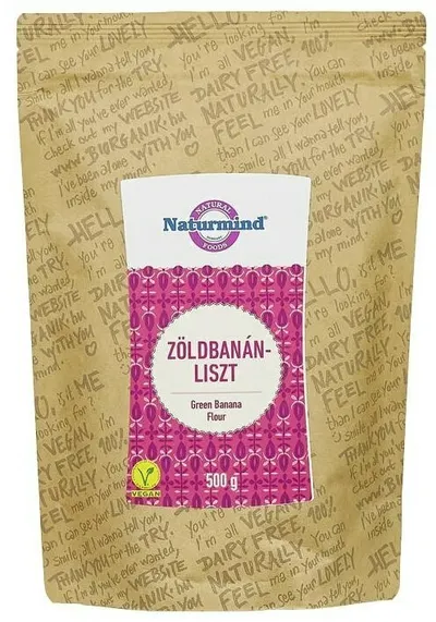 Faina de banane verzi, 500g, Naturmind