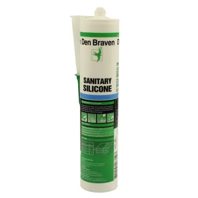 Silicon sanitar Den Braven, 280ml, transparent / D 12002212 Engros