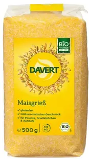Polenta organică, 500 g, Davert