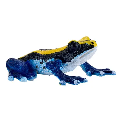 Figurină Mojo Animal Planet - Broască otrăvitoare săgeată, albastră