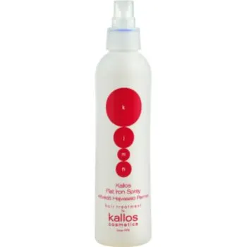 Kallos KJMN Professional Flat Iron Spray spray protector pentru modelarea termica a parului