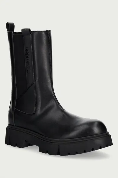 Calvin Klein ghete scurte cu platformă pentru copii