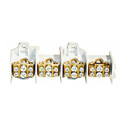 Clemă derivaţie 4 module, 4x35mm² fiecare cu 4x35mm²