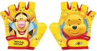 Mănuși de bicicletă pentru copii BIKE SPORT - Winnie The Pooh, galben