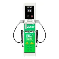 Statie de incarcare cu monetizare iHunt EV StandUP AC 22 kW 2 x Type 2 - Integrare iHuntEV