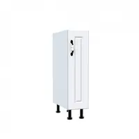 Corp inferior 20 cu 1 usa Zebra MDF alb drept