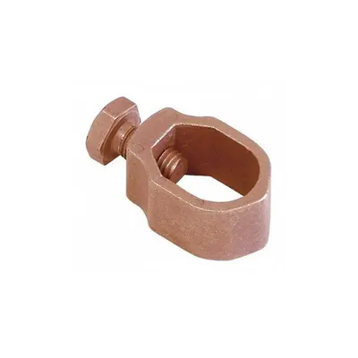 Clema prindere conductor pe tarus impamantare cuprat 18mm cu surub M10x25