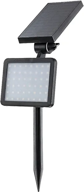Lampă solară cu LED Rabalux - Kelna 77011, IP44, 9,6 W, DC 3,7 V, 200 lm, 4000 k, negru
