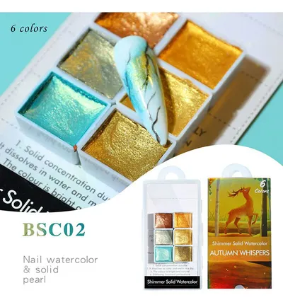 Set 6 Acuarele Pictura BSC02