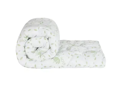Pilota matlasata Aloe Confort Somnart, 140x200 cm, 250 g, microfibra, vara