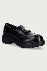 Armani Exchange mocasini pentru femei din piele