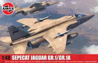 Model de asamblare Airfix Militar: Avioane - Avion de atac supersonic britanico-francez cu reacție SEPECAT Jaguar GR.1/GR.1A