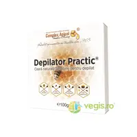 Depilator Practic cu Ceara Naturala 100g